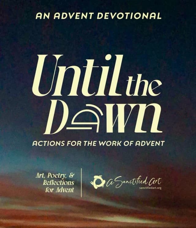 Until the Dawn — Advent devotional booklet cover